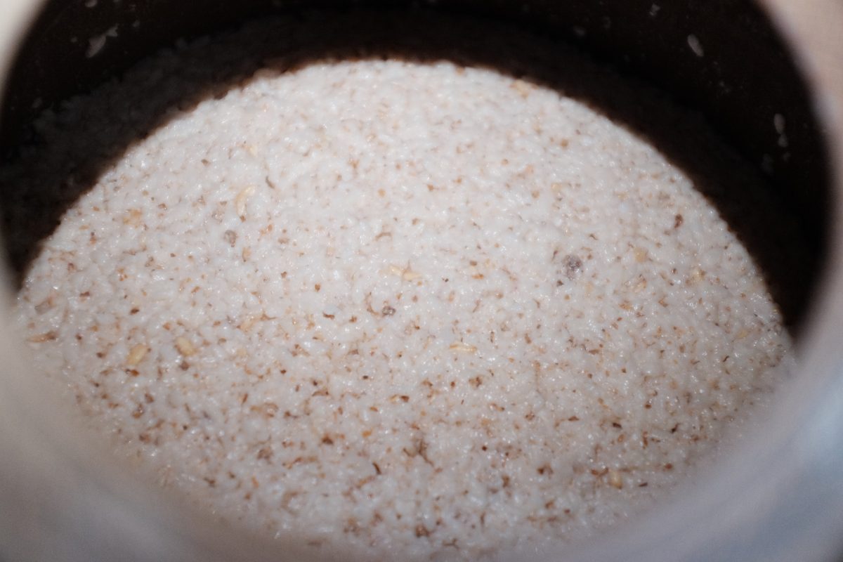 brew on day 3. Rice is plump and breaking down