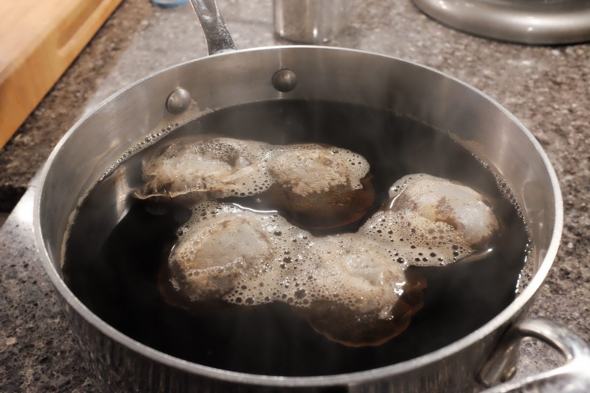 steeping tea for 15 minutes