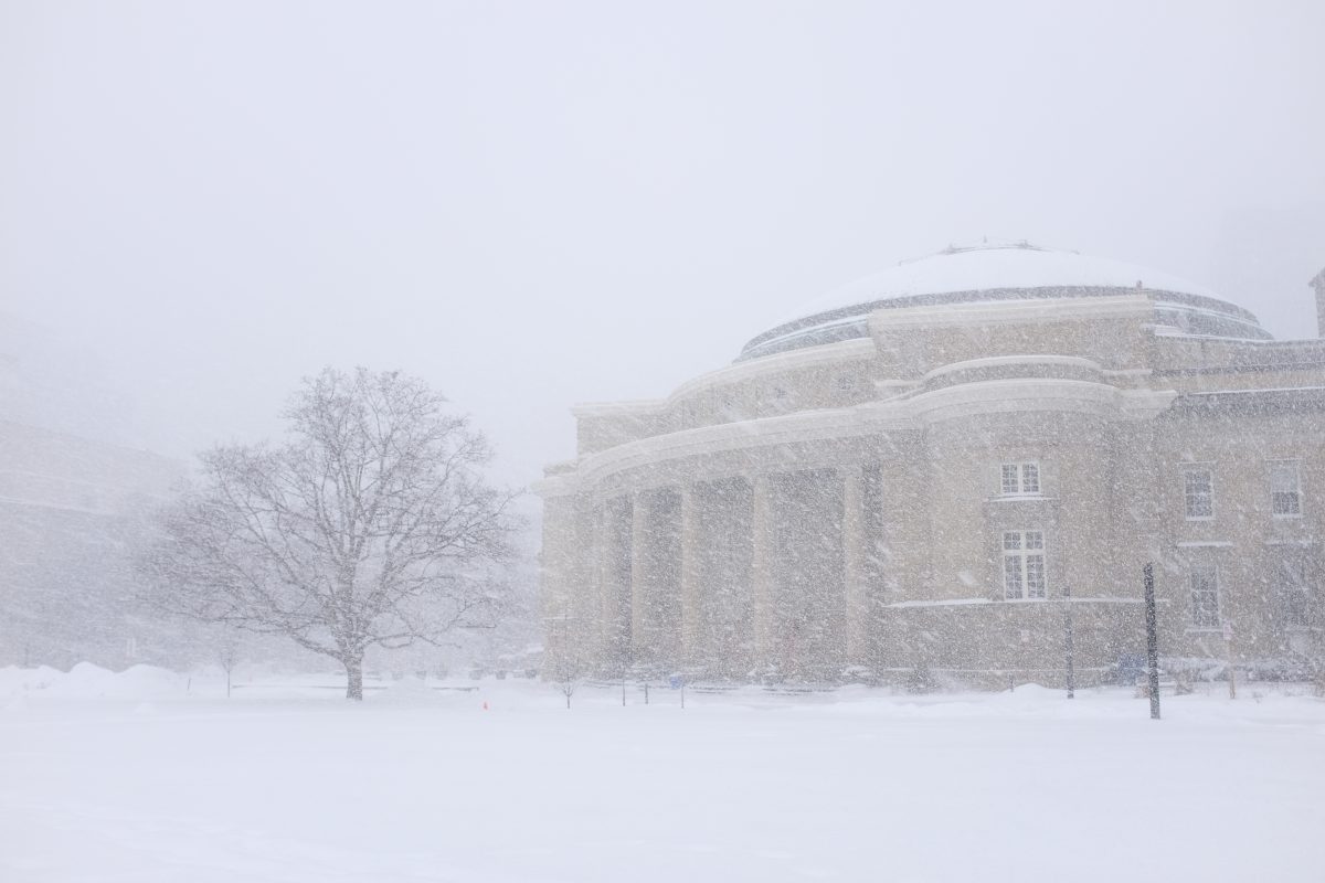 University of Toronto in snow storm