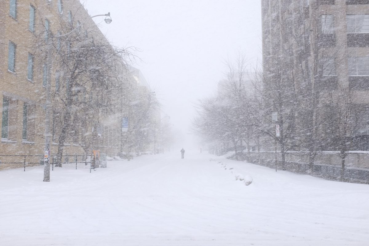 snow storm in toronto